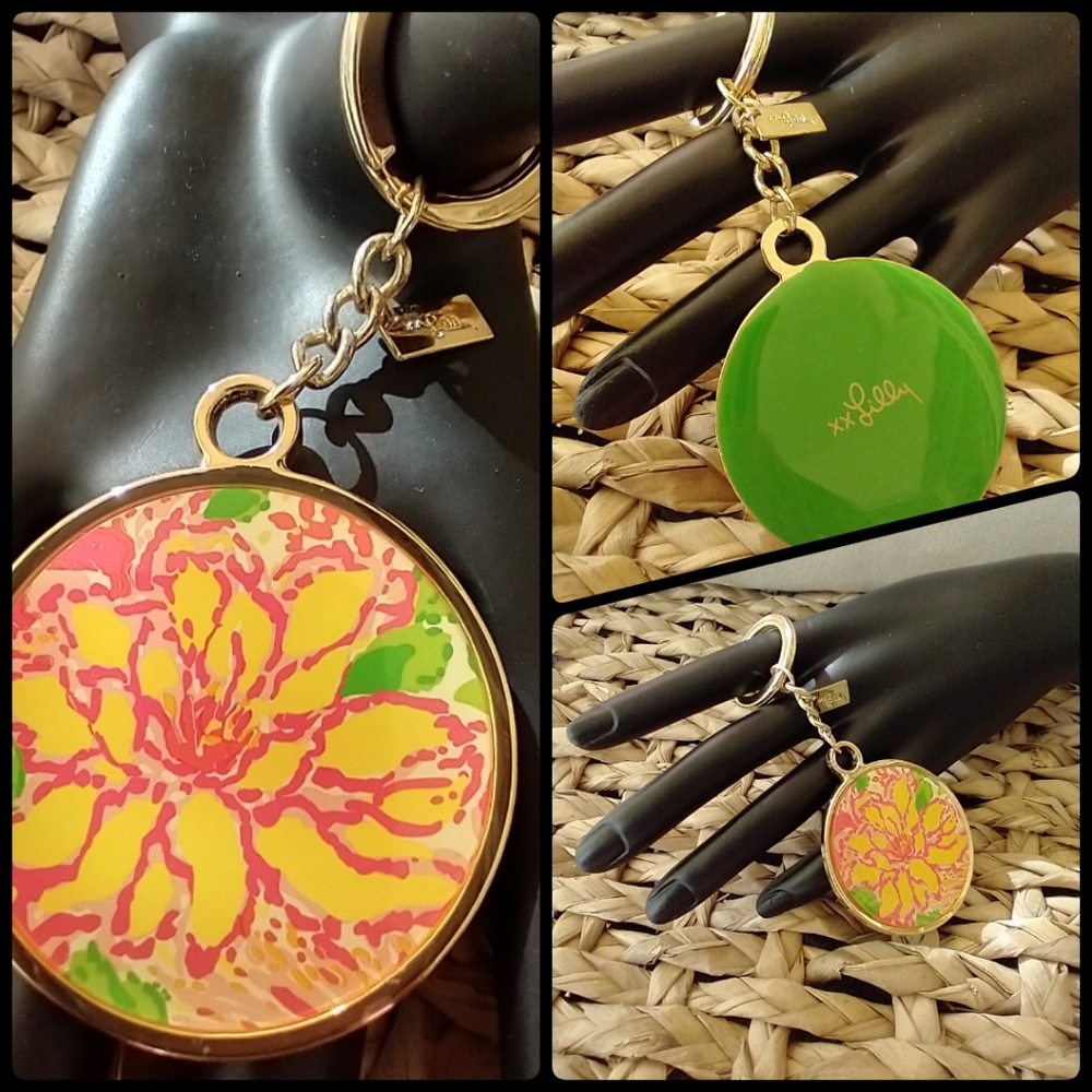 Lily Pulitzer keychain